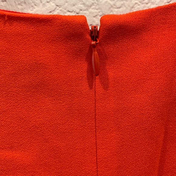 NWT J.Crew Wool Gwen Dress Vintage Flame Red 2 - Picture 5 of 7